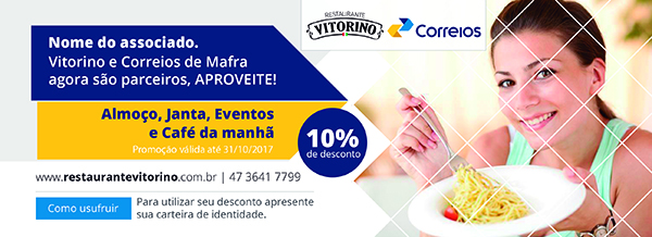 Flyer Vitorino - Correios