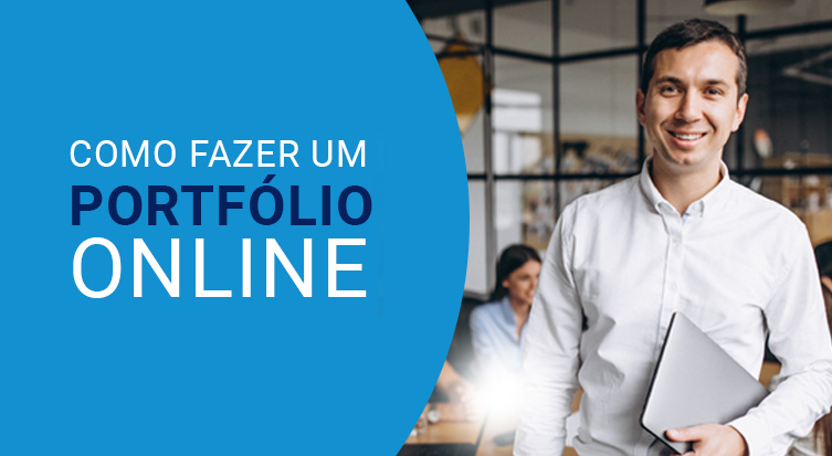 como fazer um portfólio online