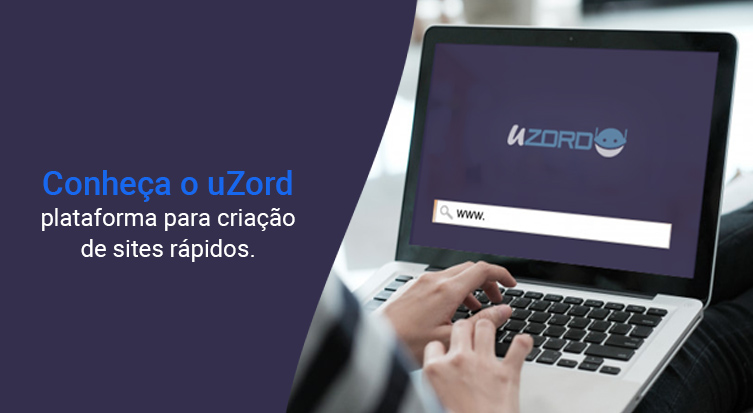 criar site rápido uzord